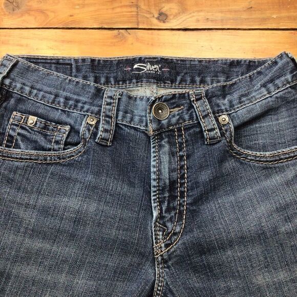 SILVER jeans Zac jeans mens blue boot cut size 29 - Picture 5 of 11